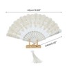 Unique Bargains Lucky Cloud Pattern Folding Fan 1 Pc - 2 of 4