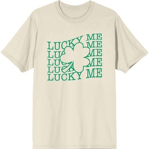 Lucky Me St. Patrick's Day Adult Short Sleeve Tee - 1 of 2