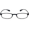 Calabria 718 Flexie Reading Glasses | Unisex Readers | Lightweight & Flexible | Patented Design | Ebony Black +1.50 - 2 of 4