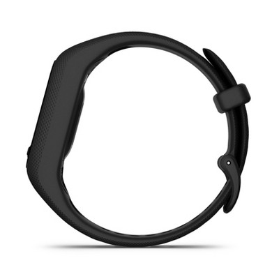 Large Black Silicone Fitness Tracker with GPS and Sleep Tracker