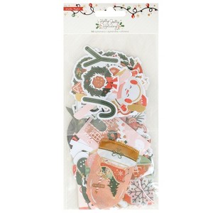 Crate Paper Holly Jolly Ephemera-Icons - 1 of 4