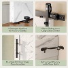 Bestier 36in x87in/48in x 84in Wood Sliding Door with Hardware Kit & Handle Included, Solid Barn Door Slab Covered with Water-Proof PVC Surface - 4 of 4