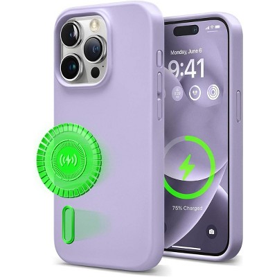 Entronix [Magnetic] Case Compatible with iPhone 14 Pro - Soft-Touch Liquid Silicone