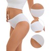 Allegra K Women's Unlined Comfortable No Show Elastic Waist Brief - 3 of 4