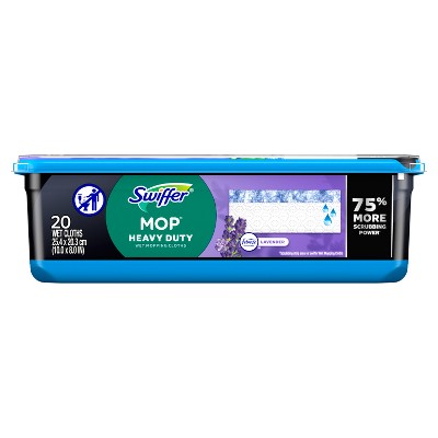 Swiffer Sweeper Heavy Duty Multi-Surface Wet Cloth Refills for Floor Mopping and Cleaning - Fresh scent - 20ct - Thumbnail 3