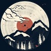 Men's Design By Humans MTN LP... By NDTank T-Shirt - 2 of 4