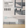 2-Tier Stackable Shoe Rack with Adjustable Shelves, 10-Pair Capacity Metal Shoe Organizer for Garage - 3 of 4