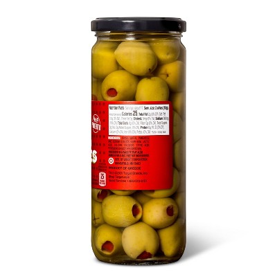 Queen Size Spanish Olives - 10oz - Market Pantry&#8482;