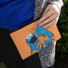 Sesame Street Vintage Cookie Monster Makeup Cosmetic Bag Organizer Pouch - 3 of 4
