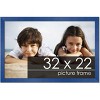 PosterPalooza | Classic Modern Blue Picture Frame - UV Acrylic, Backing Board, Hanging Hardware Included - 2 of 4