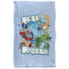 Kids' Transformers Roll To The Rescue Silky Touch Blanket White 36X58 - 2 of 4