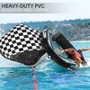 SereneLife Heavy-Duty Inflatable Towable Booster Tube -  Black - 3 of 4