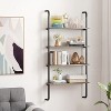 1PC 41 Inches 5-Cube Floor Bookcase with 2 Anti-Tipping Kits - 3 of 4