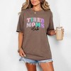 Simply Sage Market Women's Tired Moms Galaxy Short Sleeve Garment Dyed Tee - 2 of 4