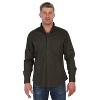 Gioberti Men's 100% Cotton Twill Oxford Shirt with Contrast - 2 of 3