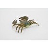 Collectible Wildlife Gifts | Crab, Striped Shore Crab, Rubber, Crustaceans, Realistic, Hand Painted,  Figurine,  Gift,    2 1/4"    F934 B157 - 4 of 4