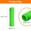 Unique Bargains Rubber Non-Slip Mushroom Bike Fit 7/8" Handlebar Grips 4.53" 2 Pairs - 2 of 4