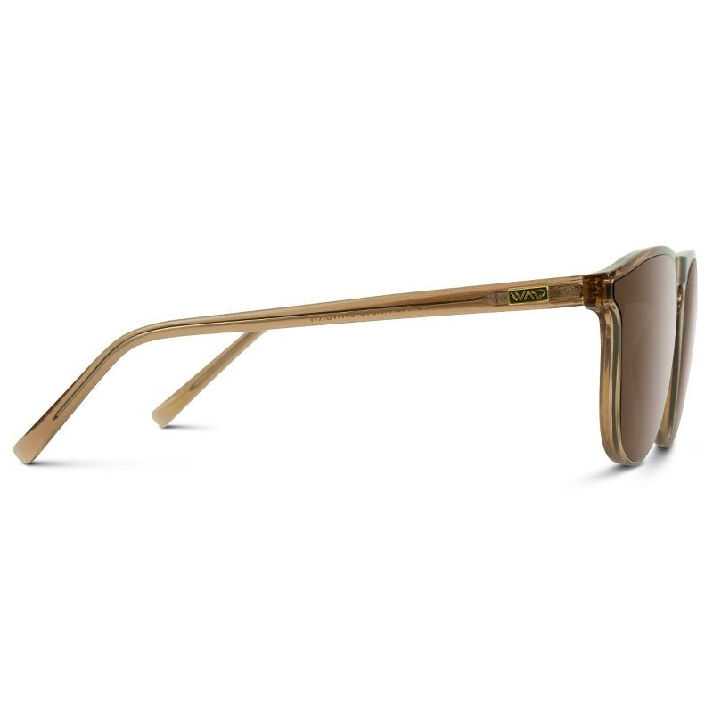 WMP Eyewear Round One Bridge Modern Aviator Sunglasses, 3 of 5