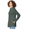 Woman Within Plus Size Relaxed Waffle-Thermal Tunic - 4 of 4