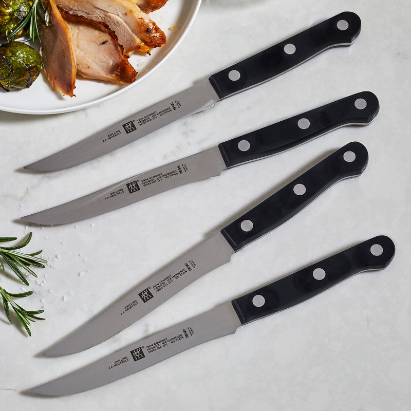 ZWILLING TWIN Gourmet Steak Knives Set of 4, 2 of 11