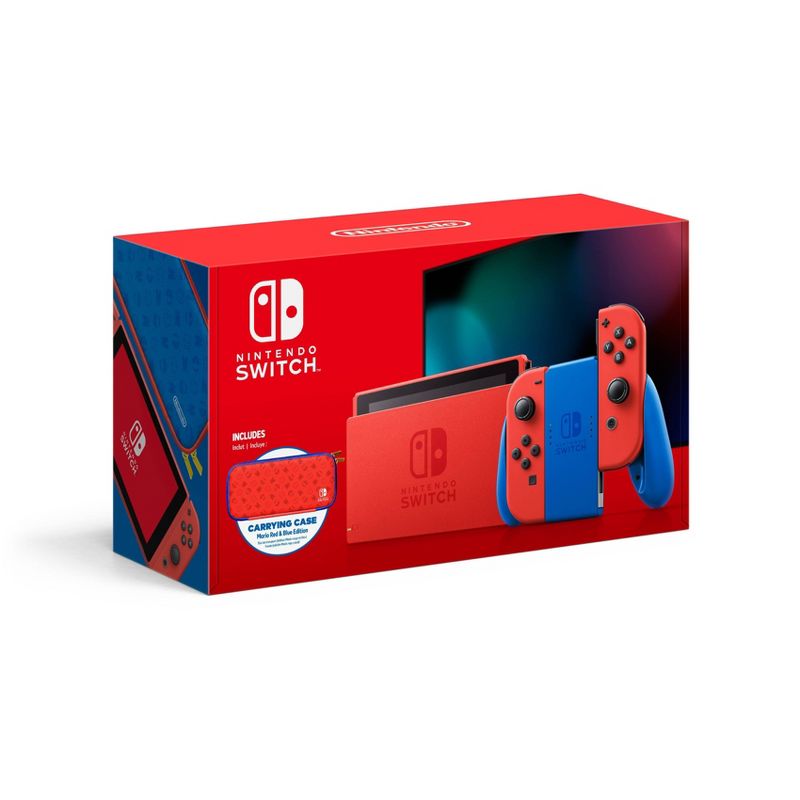 Nintendo Switch Mario Red &#38; Blue Edition, 1 of 8