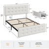Bed Frame with 4 Storage Drawers and Headboard - 2 of 4