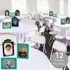 Big Dot of Happiness Green Graduation Party Centerpieces - 4x6 Picture Display - Paper Photo Frames - Set of 12 - 2 of 4