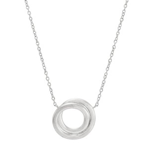 Silpada 'Karma Swirl' Pendant Necklace in Sterling Silver, 18" + 2" - 1 of 4