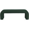 Meridian Furniture,Niagara Boucle Fabric Bench - 3 of 4