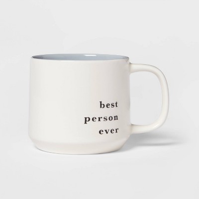 Square Coffee Mug 13oz Porcelain - Threshold™