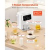 VEVOR Instant Hot Water Dispenser, Countertop Heater with 7 Temps & 7 Volumes, 118oz Removable Tank, Fast Heating, Touchscreen & Child Lock for Home - 3 of 4
