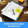 Post-it File Tabs 2 x 1 1/2 Assorted Pastel 24/Pack 686PWAV - 3 of 4