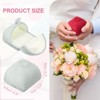 Unique Bargains Velvet Jewelry Mini Ring Organizing Storage Gift Box - 2 of 4