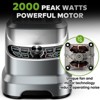Itopfox Professional Countertop Blender with 2000W Motor for Smoothies, Ice Crushing, Frozen Drinks & Puree, Includes 64oz Pitcher & 21oz To-Go Cup - 3 of 4