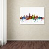 Michael Tompsett Cleveland Ohio Skyline Outdoor Canvas Art - 3 of 3