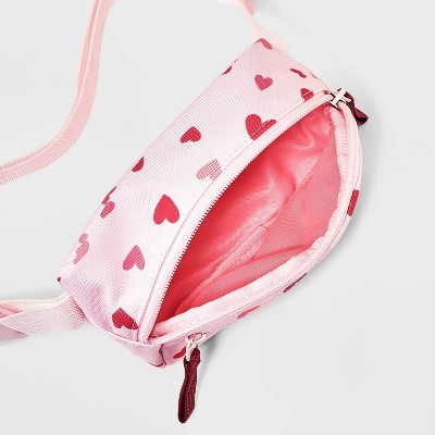 Girls&#39; Heart Fanny Pack - Cat &#38; Jack&#8482; Pink