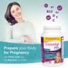 Conceive Plus Fertility Supplements for Women - Prepare For Pregnancy Conception Vitamins + Folic Acid, Biotin- 60ct - 3 of 4