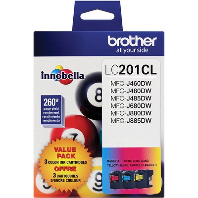 Brother LC2013PKS Innobella Ink Cyan/Magenta/Yellow 3/PK