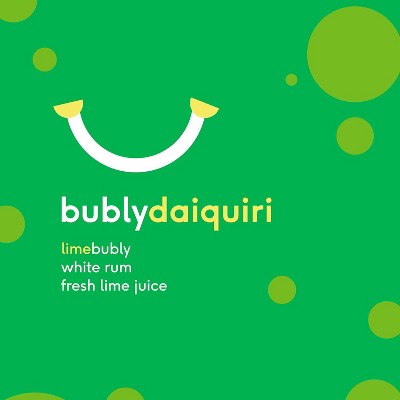 Bubly Sparkling Water, Lime, 12 Fl Oz (Pack of 18 Cans)
