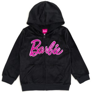 Barbie Girls Velour Matching Family Zip Up Hoodie Little Kid to Adult - 1 of 4