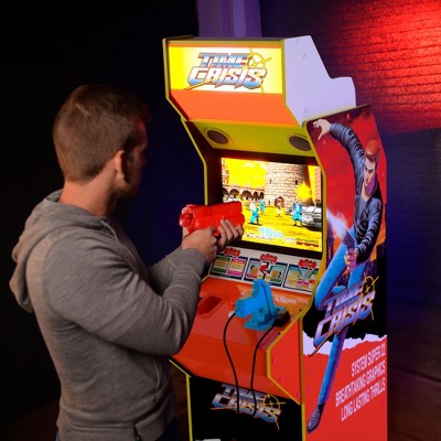 Arcade1Up 17-Inch Red Multiplayer Time Crisis Arcade Machine