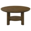 Coaster,Ottowa 36-inch Round Wood Cocktail Coffee Table - 3 of 4