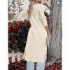 Clearlove Women's Ultra-Long Open Front Knit Duster with Side Vents Flowing Layering Essential for Transitional Seasons - 4 of 4