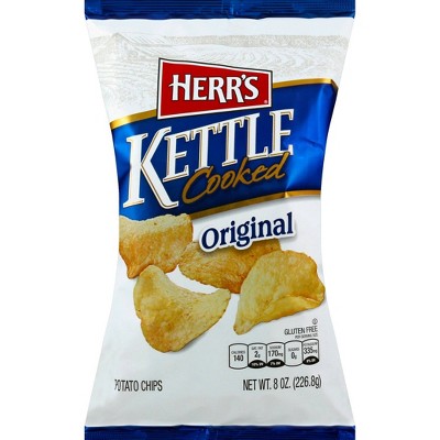 Herr's Original Kettle Cooked Potato Chips - 8.5oz