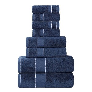 Cotton Heavyweight Ultra-Plush Luxury Towel Set by Blue Nile Mills - 1 of 4