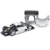 Mercedes-Benz CLK GTR Silver Metallic 1/64 Diecast Model Car by Pop Race - 3 of 4