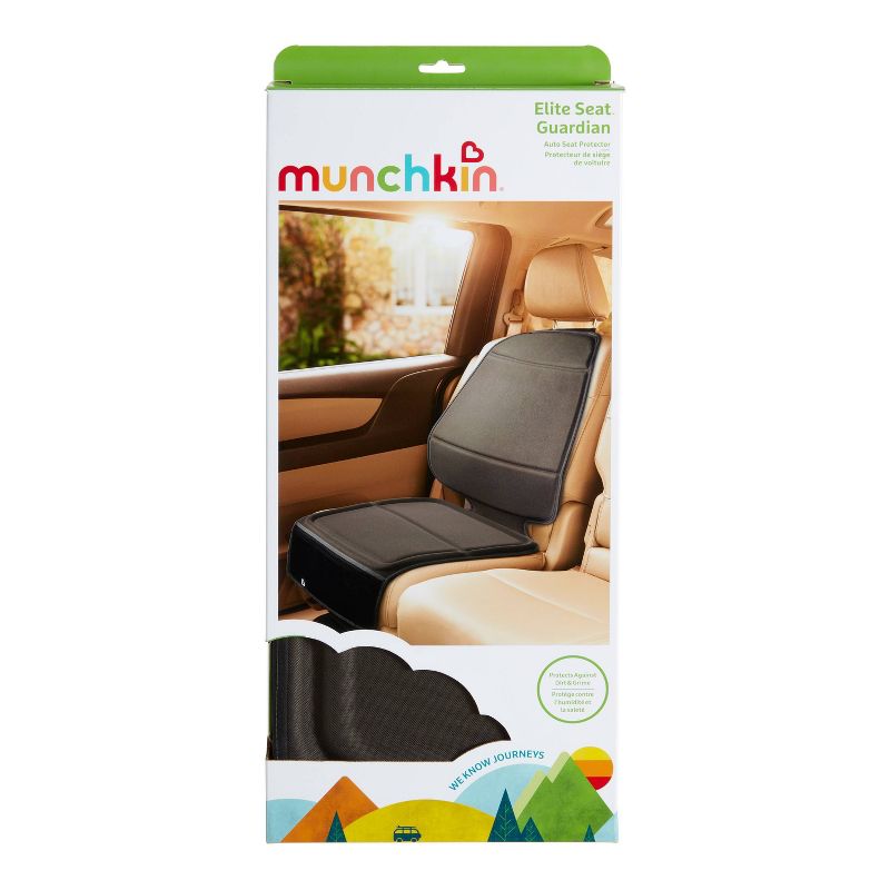 Munchkin Elite Seat Guardian Car Seat Protector, Crash Test Approved - Dark Gray, 5 of 8
