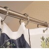 Home Mart Goods 12 Piece Set - Round Circle Bracelet Chrome Heavy Duty Shower Curtain Hooks Rings Rustproof Metal - 4 of 4