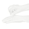INSPIRE CHIC Women's Velvet Elbow Length Full Finger Gloves - 4 of 4