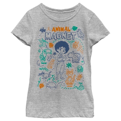 Girl's Encanto Antonio Animal Magnet T-Shirt - image 1 of 4